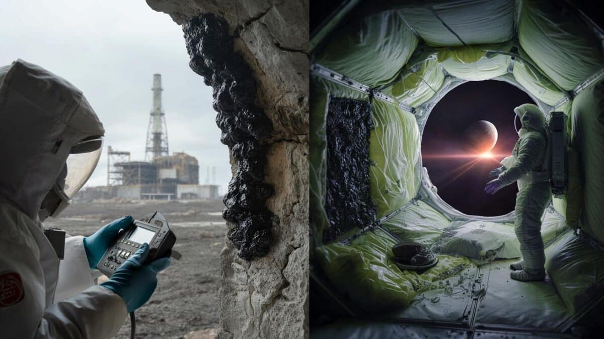 Analizan los hongos negros de Chernóbil y descubren que pueden resolver uno de los grandes problemas de la NASA