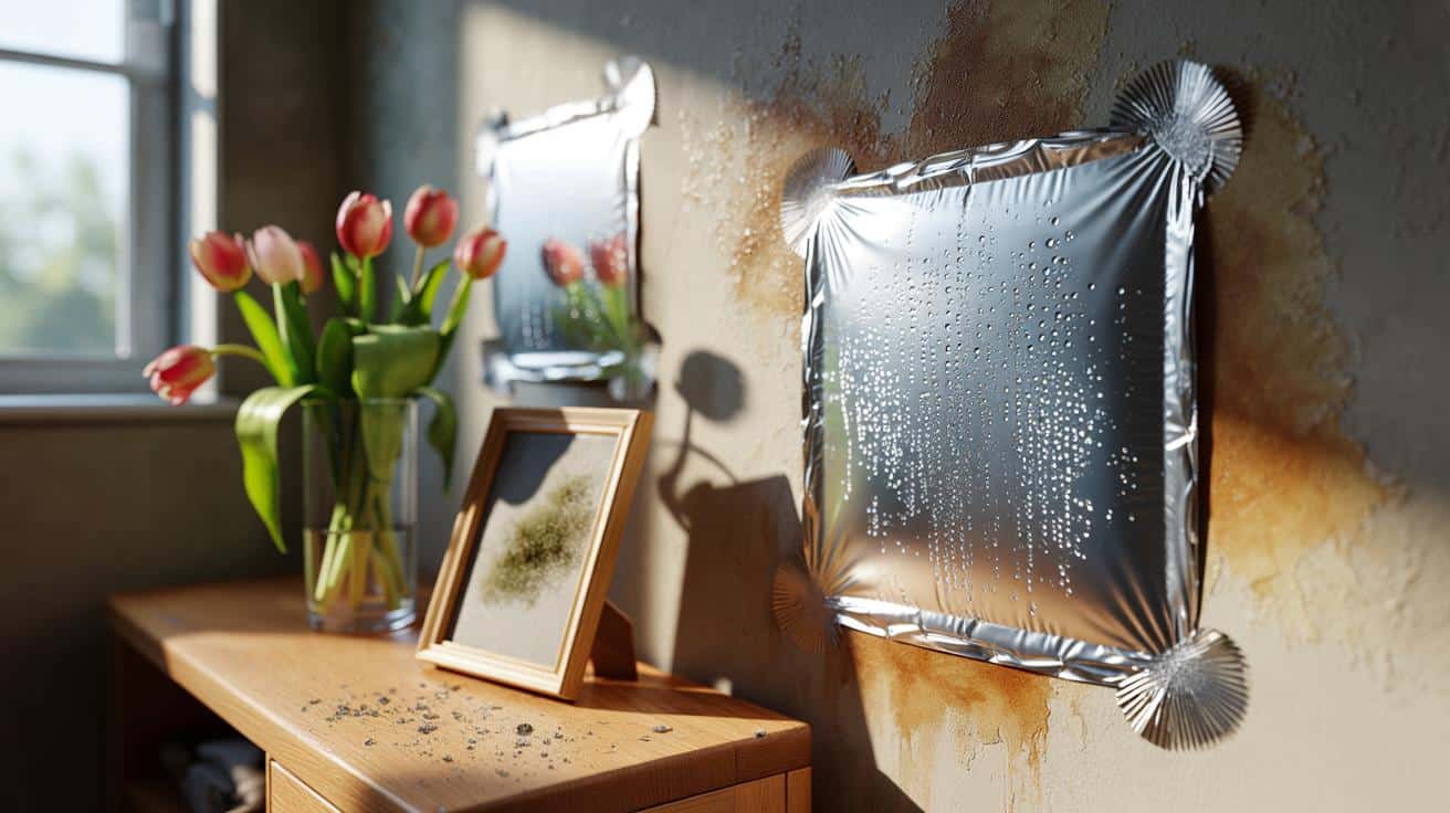 Máximo Caballero, arquitecto: “Ante una humedad, siempre recomiendo pegar un trozo de papel de aluminio a la pared durante un par de días. Las gotas indicarán el origen del problema”