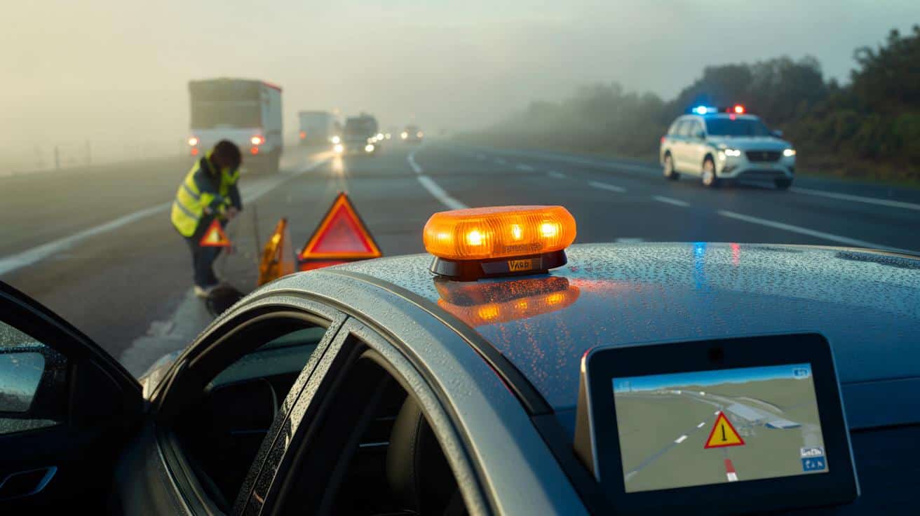Que no cunda el pánico: la baliza conectada V16 será obligatoria desde el 1 de enero, pero las multas no empezarán inmediatamente. La DGT confirma que "los agentes serán flexibles"