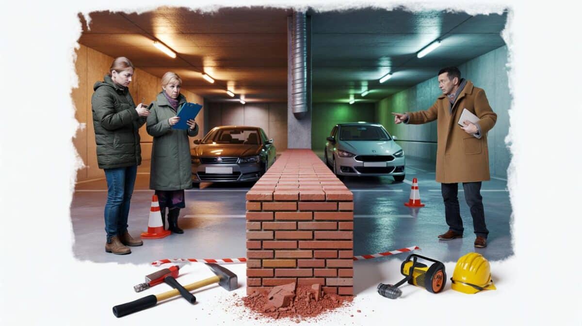 Una vecina levanta una pared entre su garaje y trastero sin permiso de la comunidad: la justicia ordena su demolición pese a alegar que otros vecinos hicieron obras similares